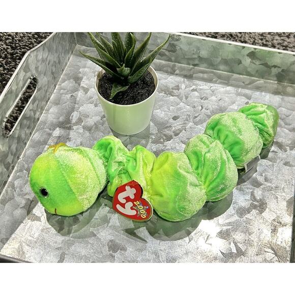 Ty Beanie Baby SQUIRMY the Worm (12 Inch) NEW‎ Plush Stuffed Animal Toy - Picture 2 of 2